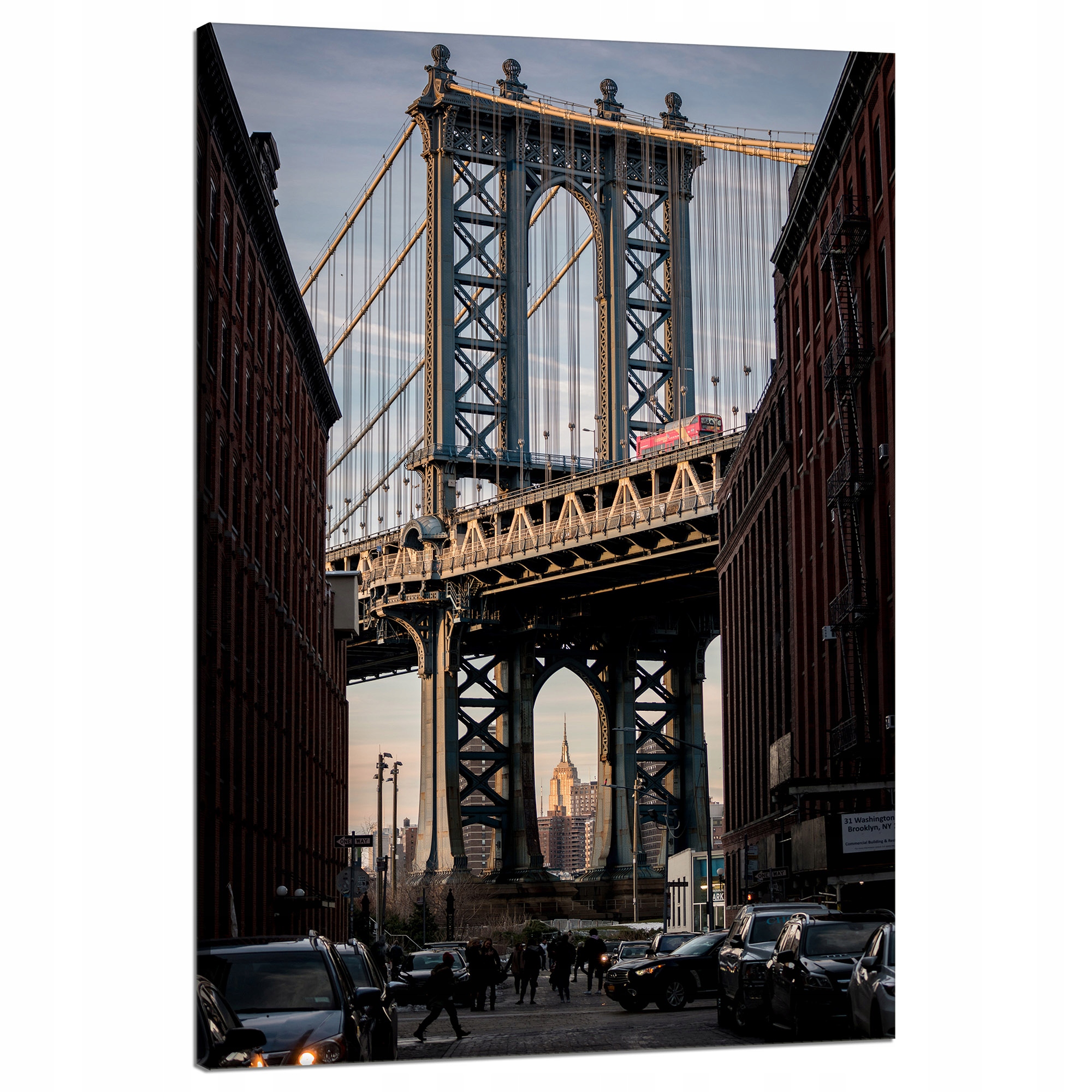 Canvas Obraz Architektura most New York Usa 80x120 cm