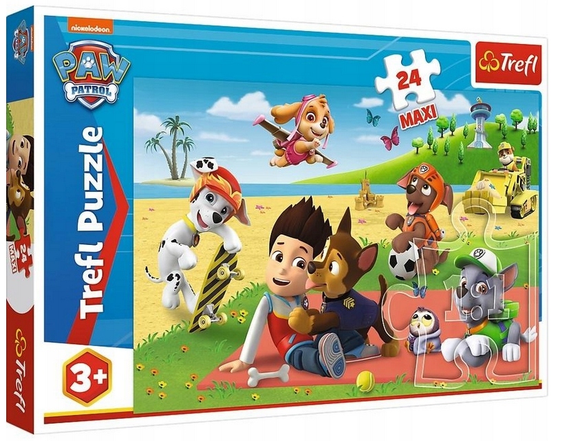 

Puzzle Maxi 24 El Psi Patrol na kocu Trefl 14346