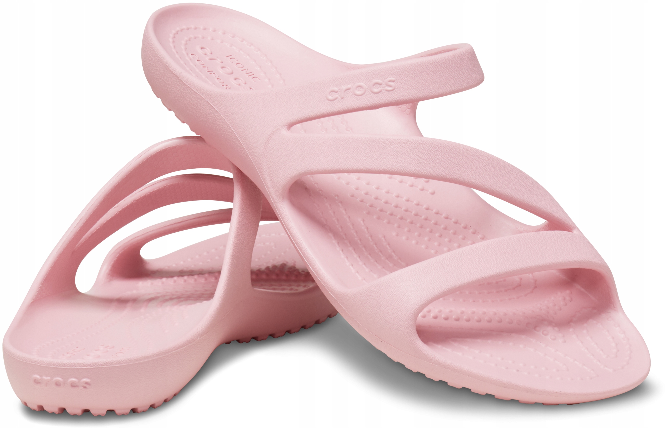 Crocs Kroks Klapki Kadee II Flip Różowe Basen Lekkie 206756 W8 38-39 38,5