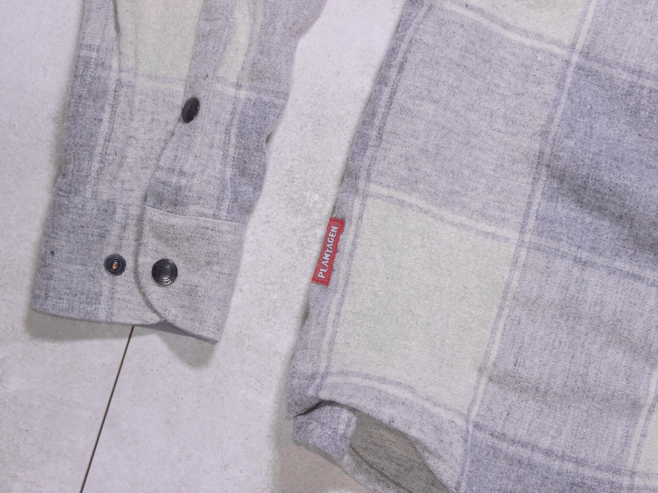 PLANTAGEN KOSZULA WEŁNA NAPY GÓRY OGRÓD OUTDOOR KRATA S Kolekcja Wool