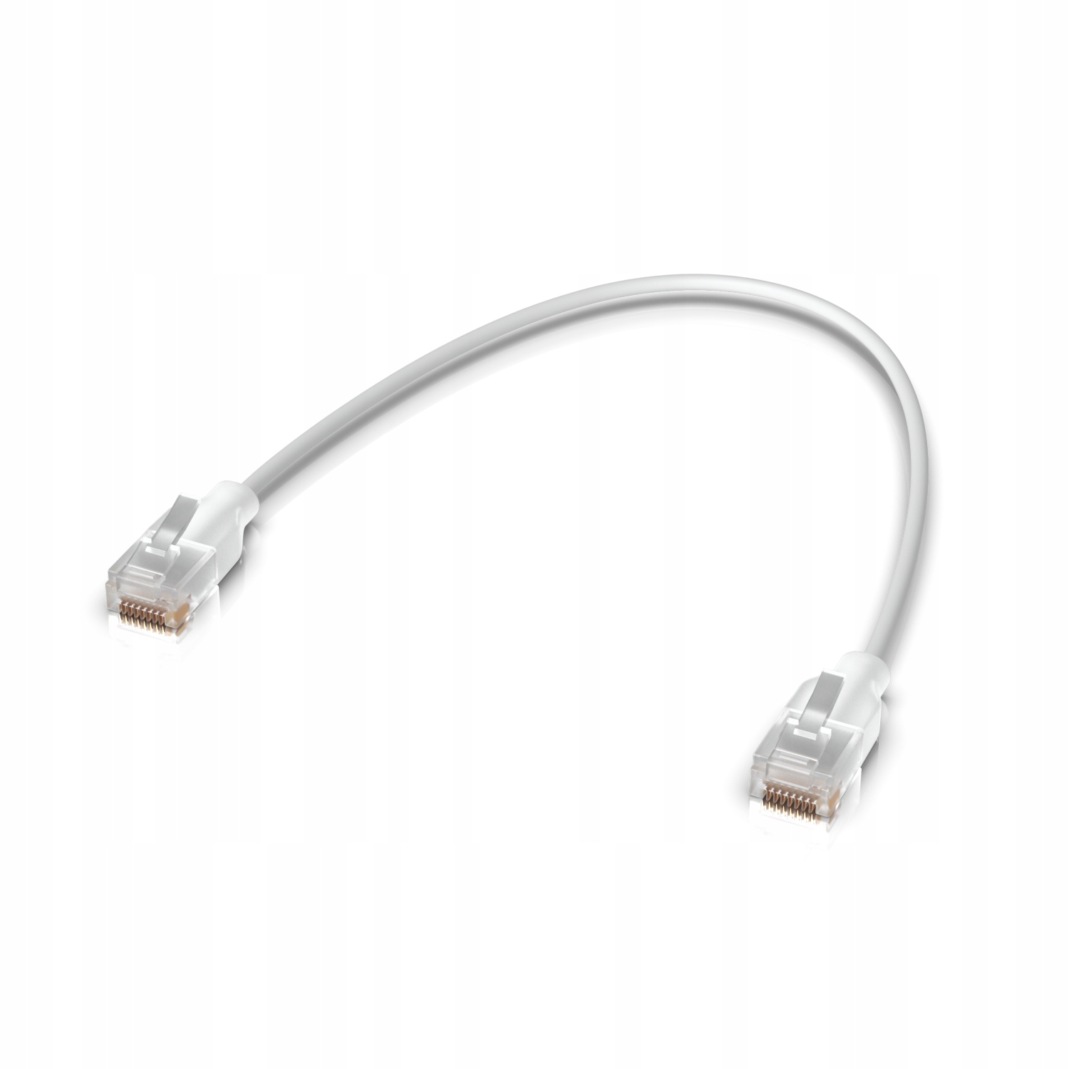 UBIQUITI UniFi patchcord 2.5 GbE and PoE++ RJ45, biały 0,15 m, 24 sztuki — 3