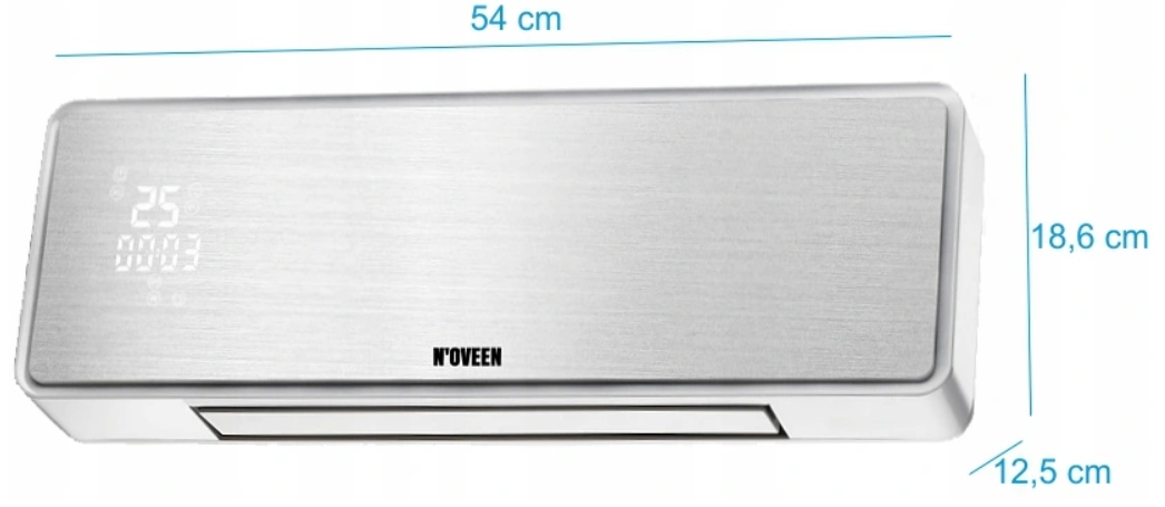 KURTYNA POWIETRZNA CERAMICZNA ENERGOOSZCZĘDNY GRZEJNIK LED PILOT 2000W EAN (GTIN) 5902221621291