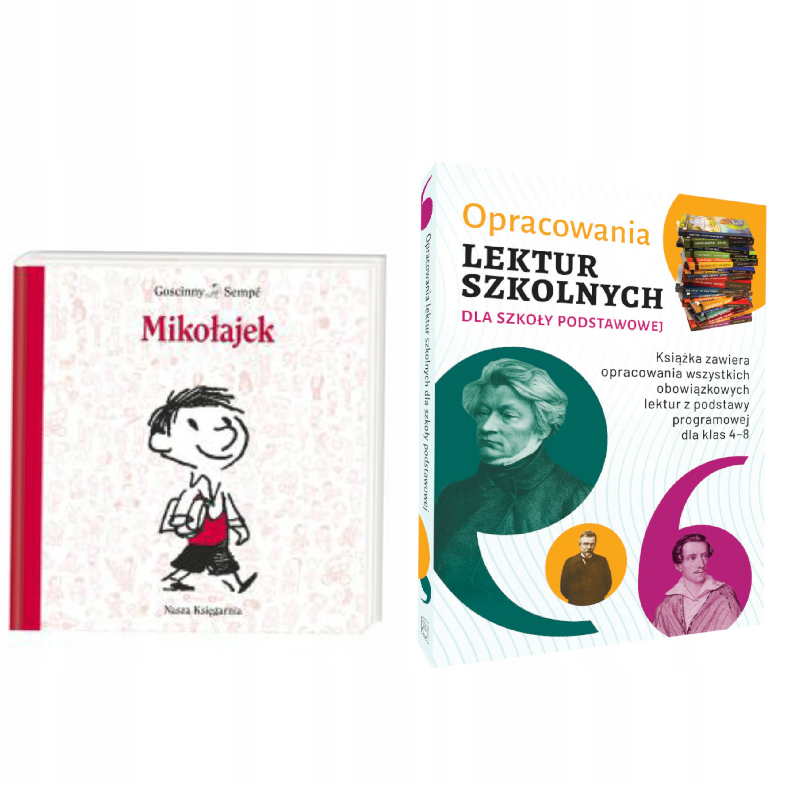 

Mikołajek René Goscinny Zestaw Opracowanie