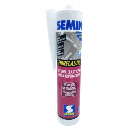 

Fibrelastic szpachl. masa reperacyjna 310ml Semin