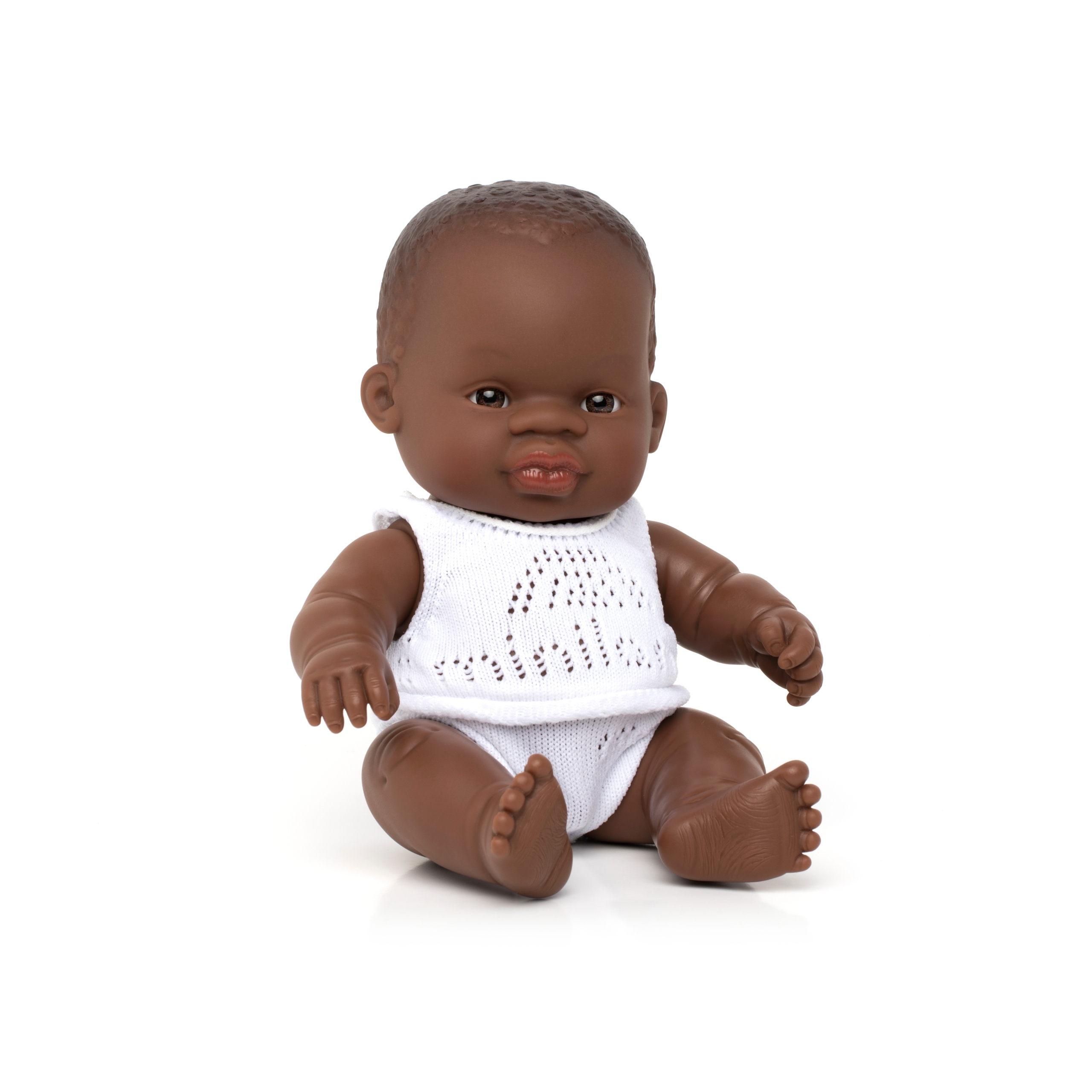 

Lalka chłopiec Afrykańczyk 21cm Miniland Baby
