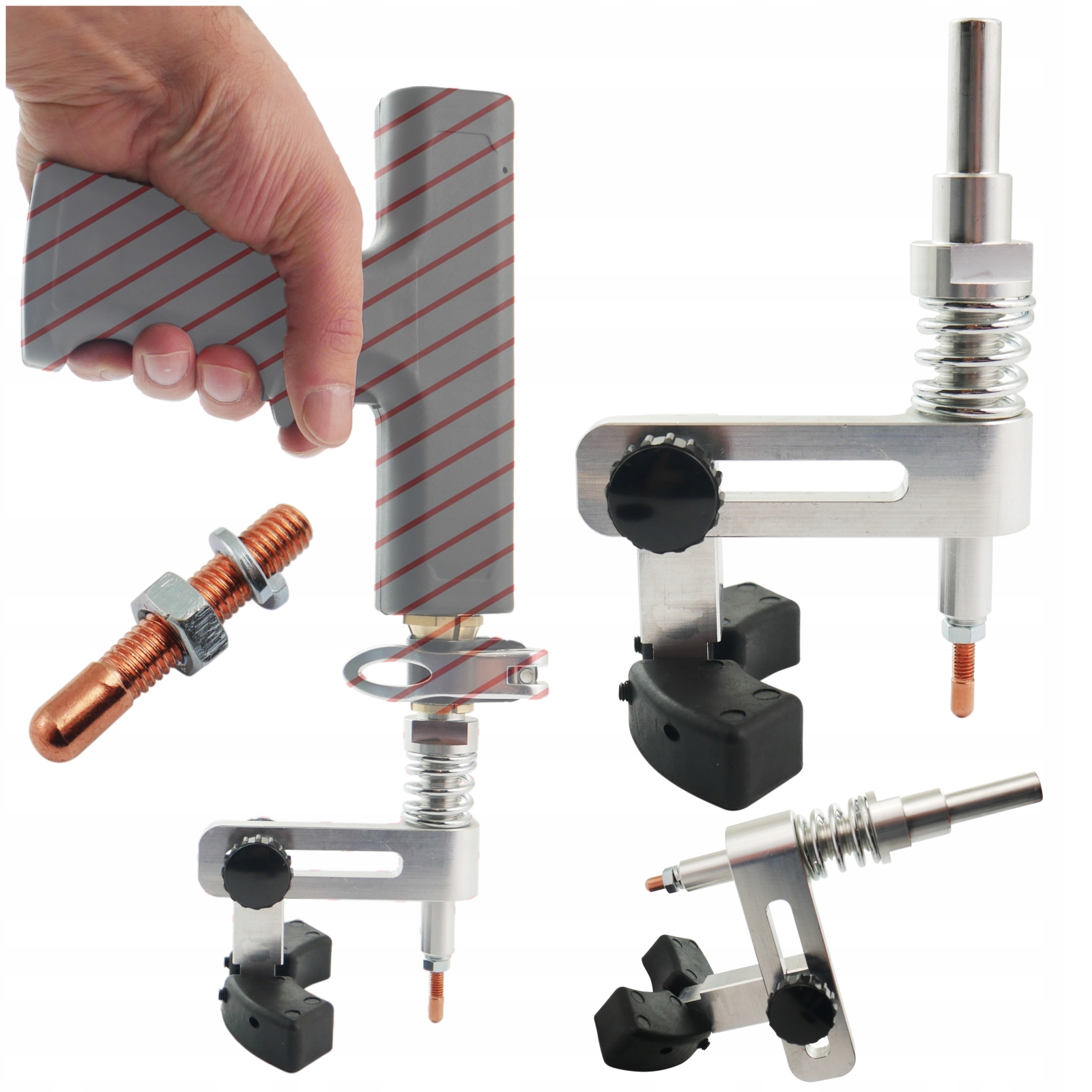 Pákový Puller h Elektrody M5 2ks Držák na svařovací pistoli spotter