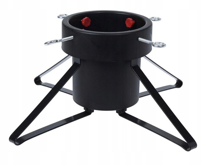 

Stojak Metalowy Podstawka Pod Choinkę 18cm Czarny