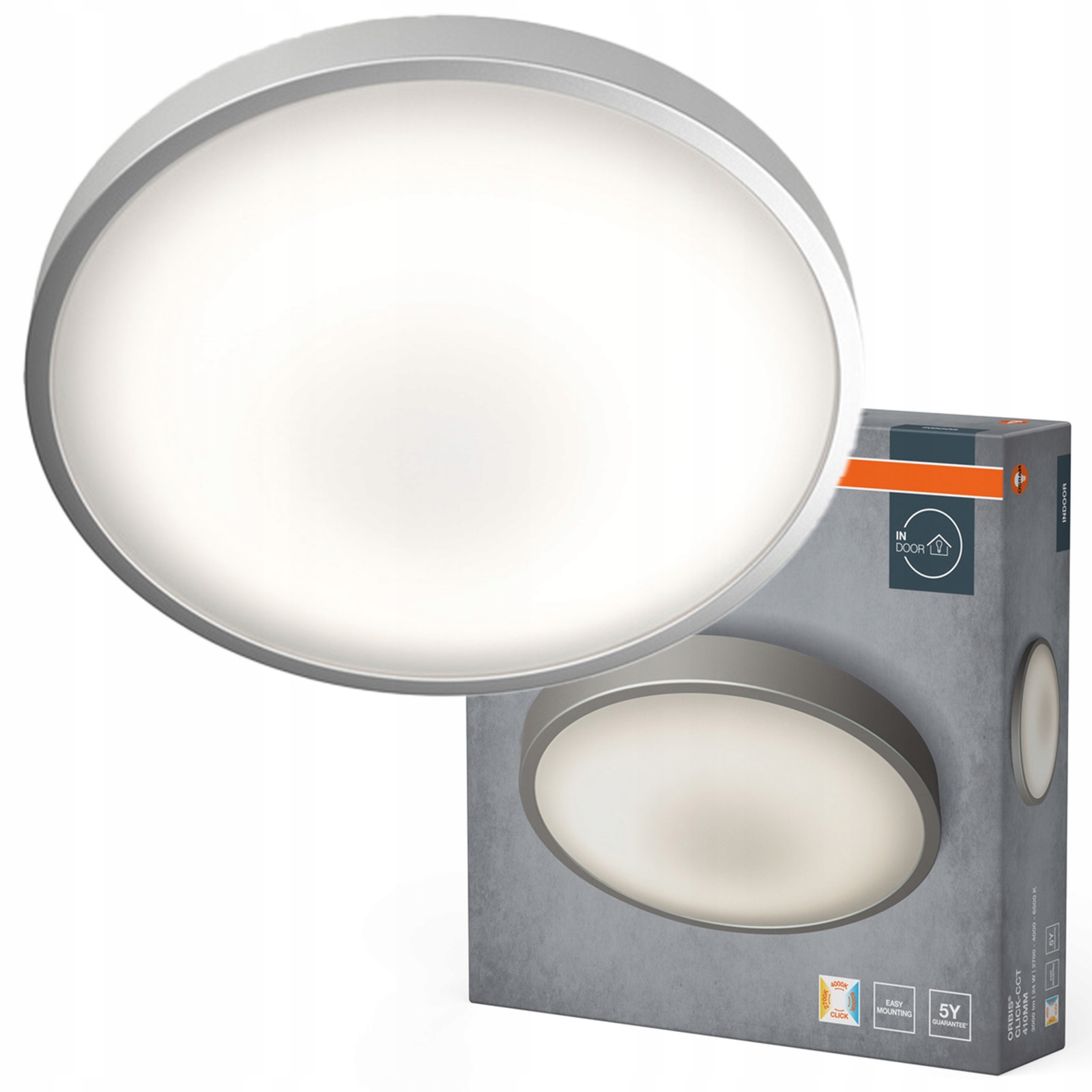 Stropné Svietidlo 24W 1800lm 2700/4000/6500K Cct Orbis Osram
