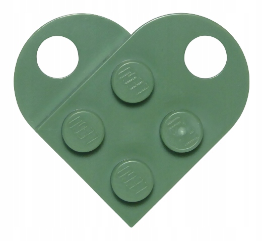 

Lego Zawieszka Serce/Serduszko Sand Green (3176)