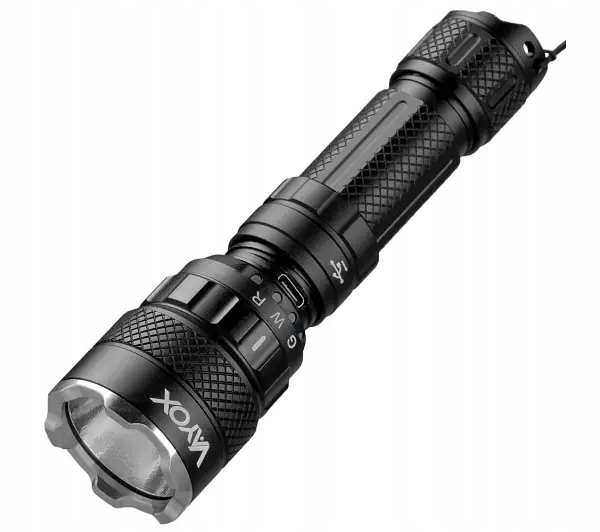 Latarka kompaktowa Vayox Pro Series VA0099 1500 lm Akumulatorowa Czarna