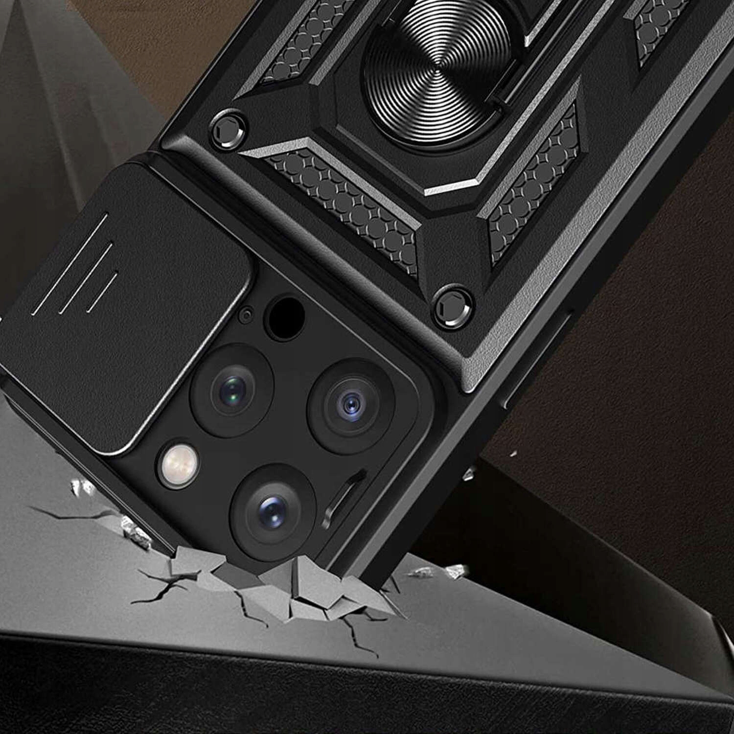 ETUI OBUDOWA OSŁONĄ APARATU SLIDE DO IPHONE 15 PRO Marka Alogy