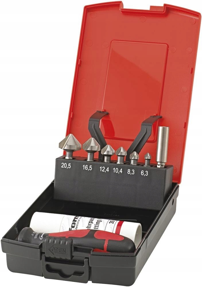 Sada kuželových pohlcovačů typu bit 90,6,3-20,5 mm