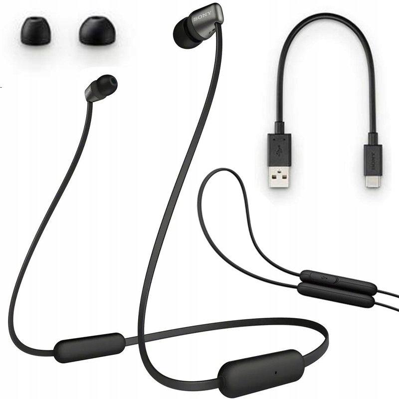 Słuchawki Bezprzewodowe Bluetooth Sony WI-C310 5.0 15H Czarne