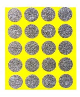 

Podkładka filcowa szara premium 5mm fi 20 20 sztuk