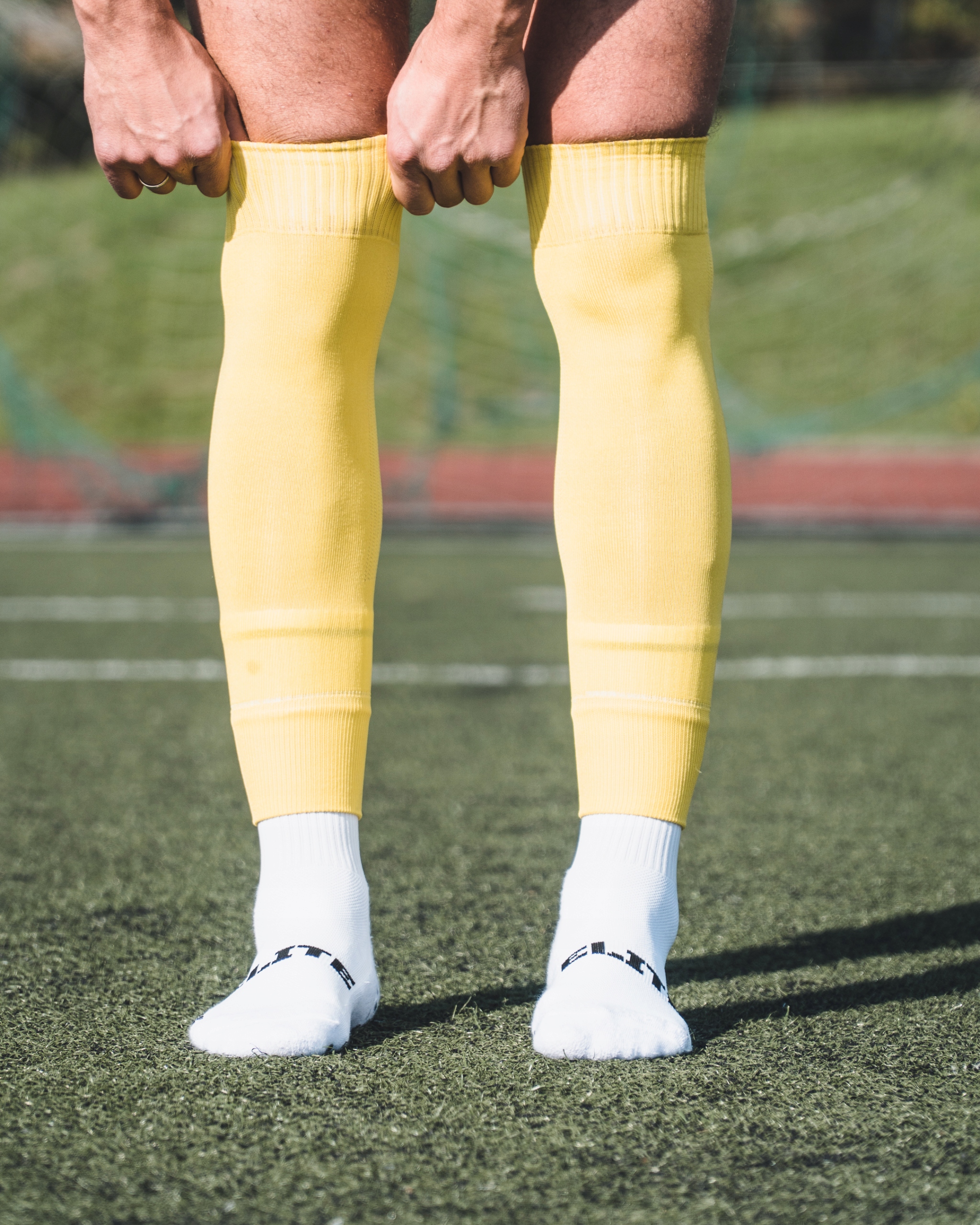 GETRY PIŁKARSKIE TUBY BEZ STOPY TRENINGOWE MECZOWE TRENING NA OCHRANIACZE Kolekcja Tuby