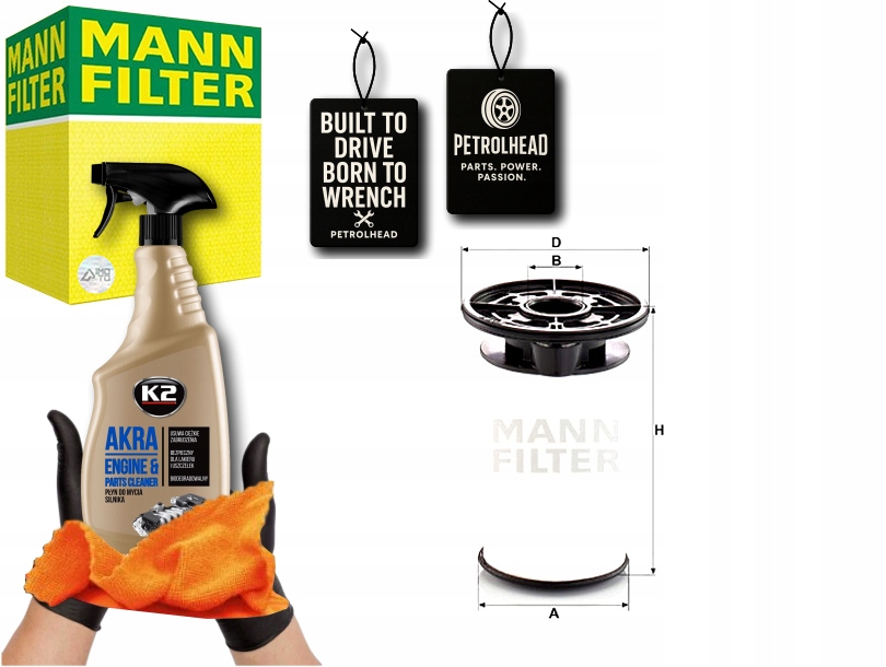Palivový Filtr Alfa Romeo Giulia Fiat Ducato 2.2D 2.3D #Petrolhead Pro+ Kit12