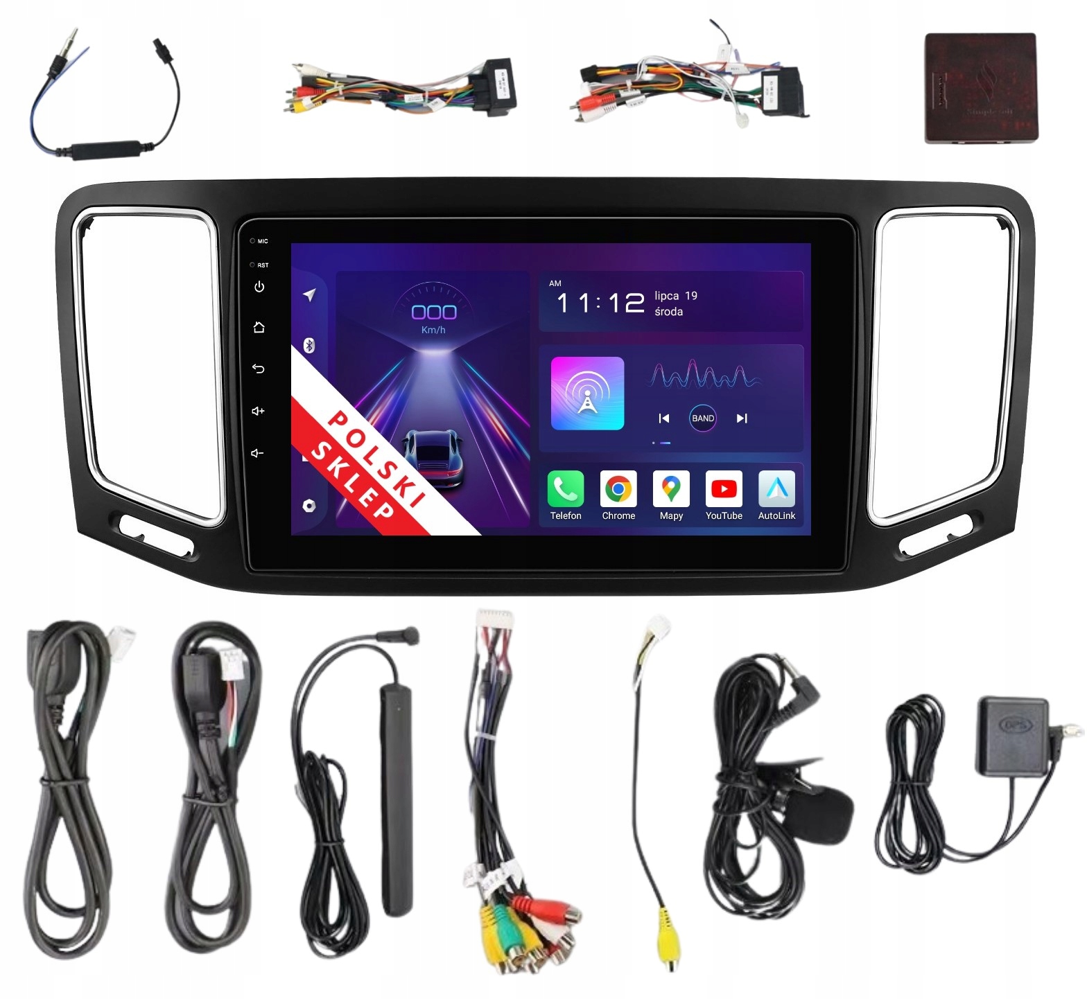 Navigace Android Volkswagen Sharan II Seat Alhambra II 8GB Lte Dsp Carplay