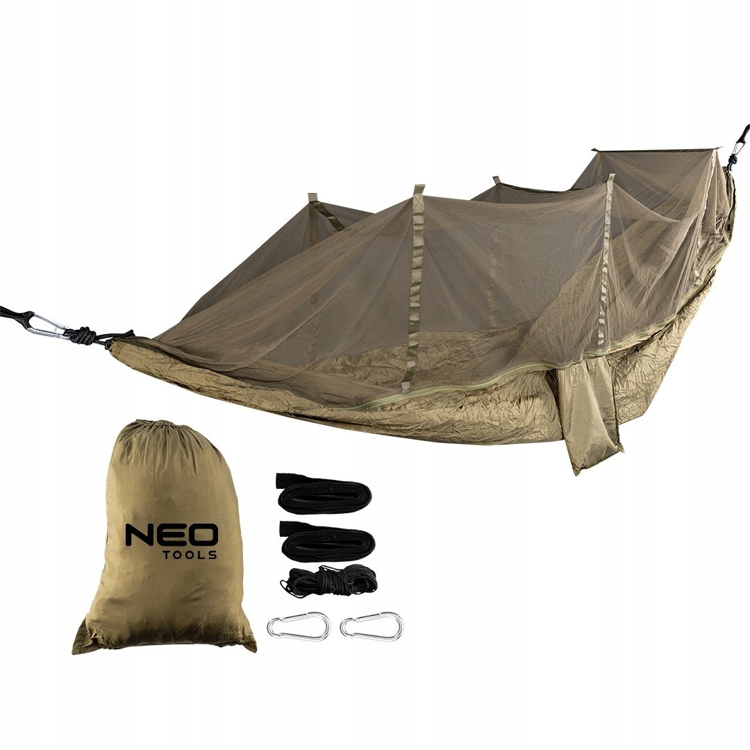 

Hamak Z Moskitierą Zestaw Survival Turystyczny Neo