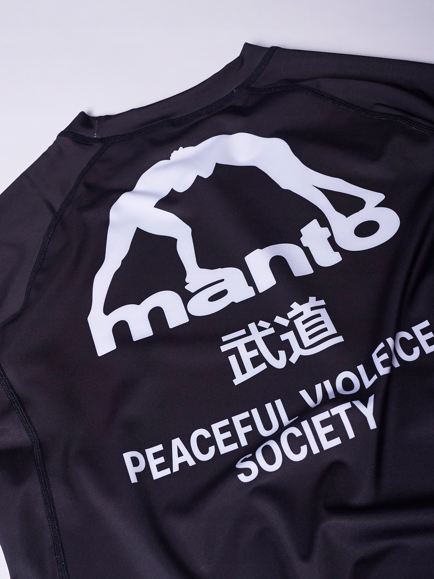 MANTO Rashguard krótki rękaw koszulka SOCIETY czarny rozm. XL Marka Manto