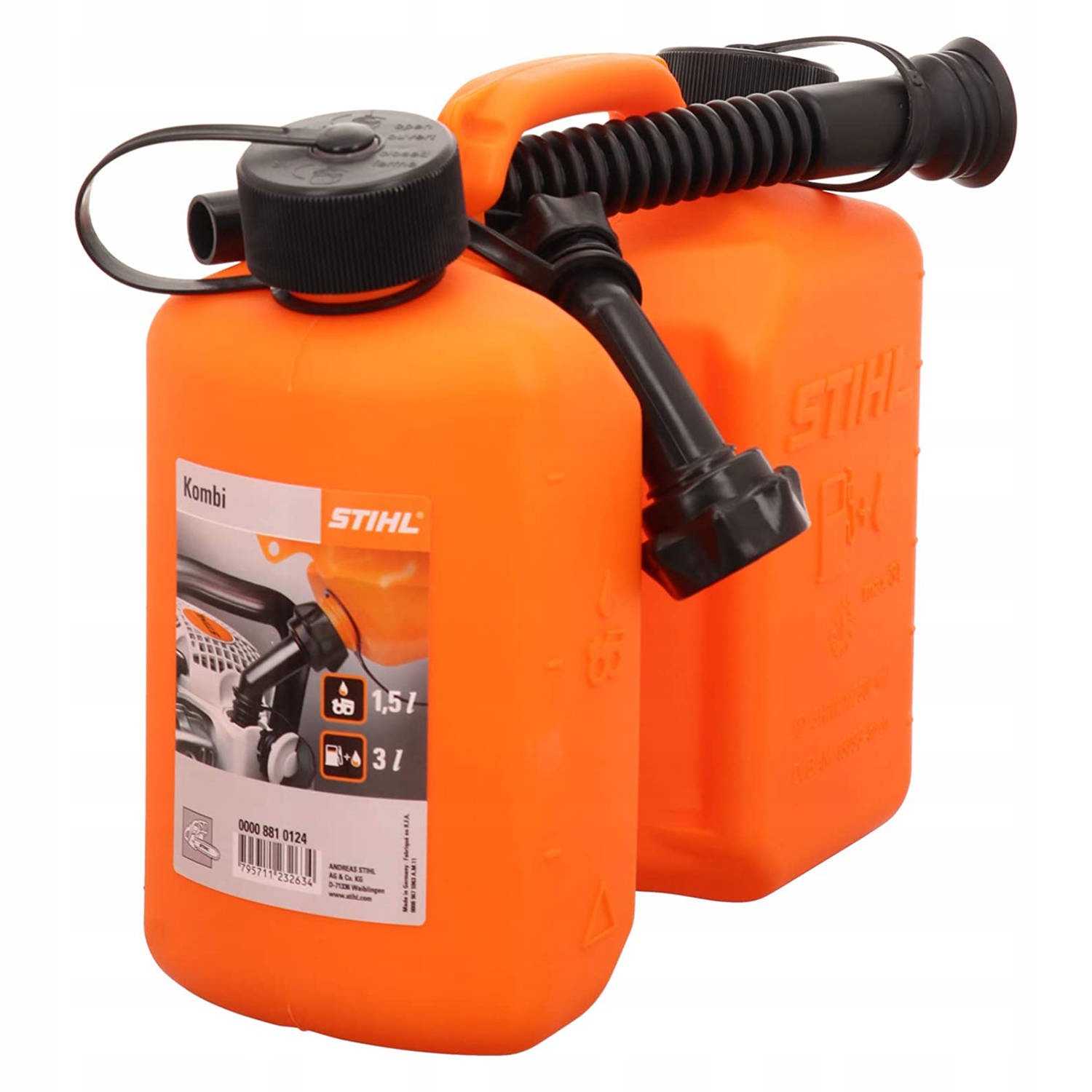 

Kanister Kombi Stihl pomarańczowy, Mini 3l 1,5l