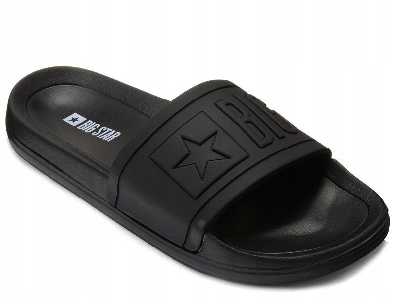 

Klapki Damskie Big Star DD274A271 Czarne Z Logo 37
