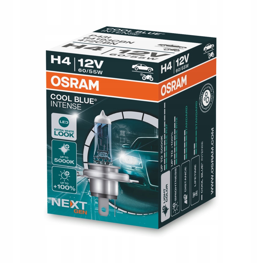 Лампа Osram O64193CBN H4 60 Вт 1 шт.