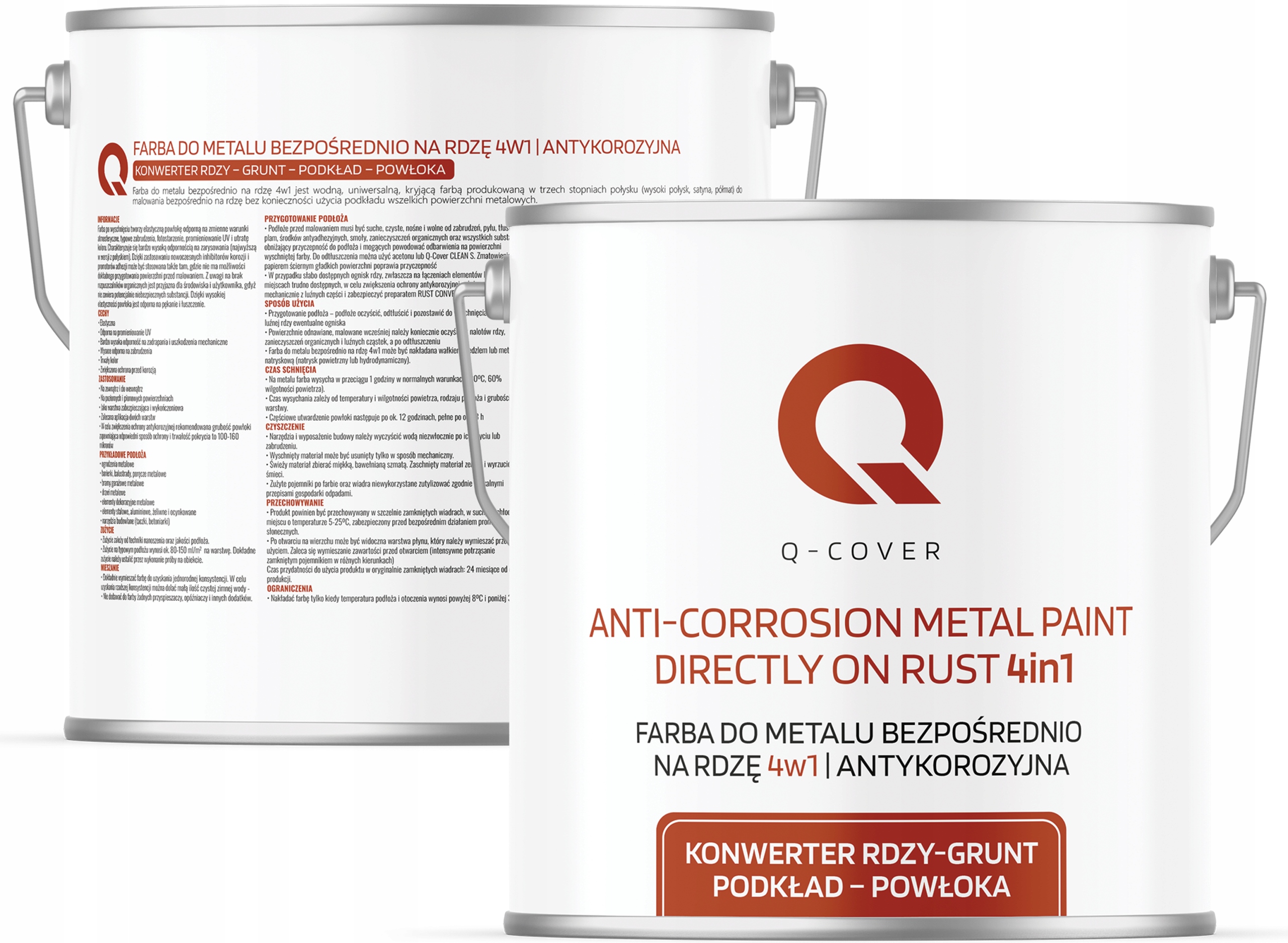 Farba Na Kov Priamo Na Hrdzu 2x5L Farba 20 Pozinkovaný Plech Aluminium Oceľ