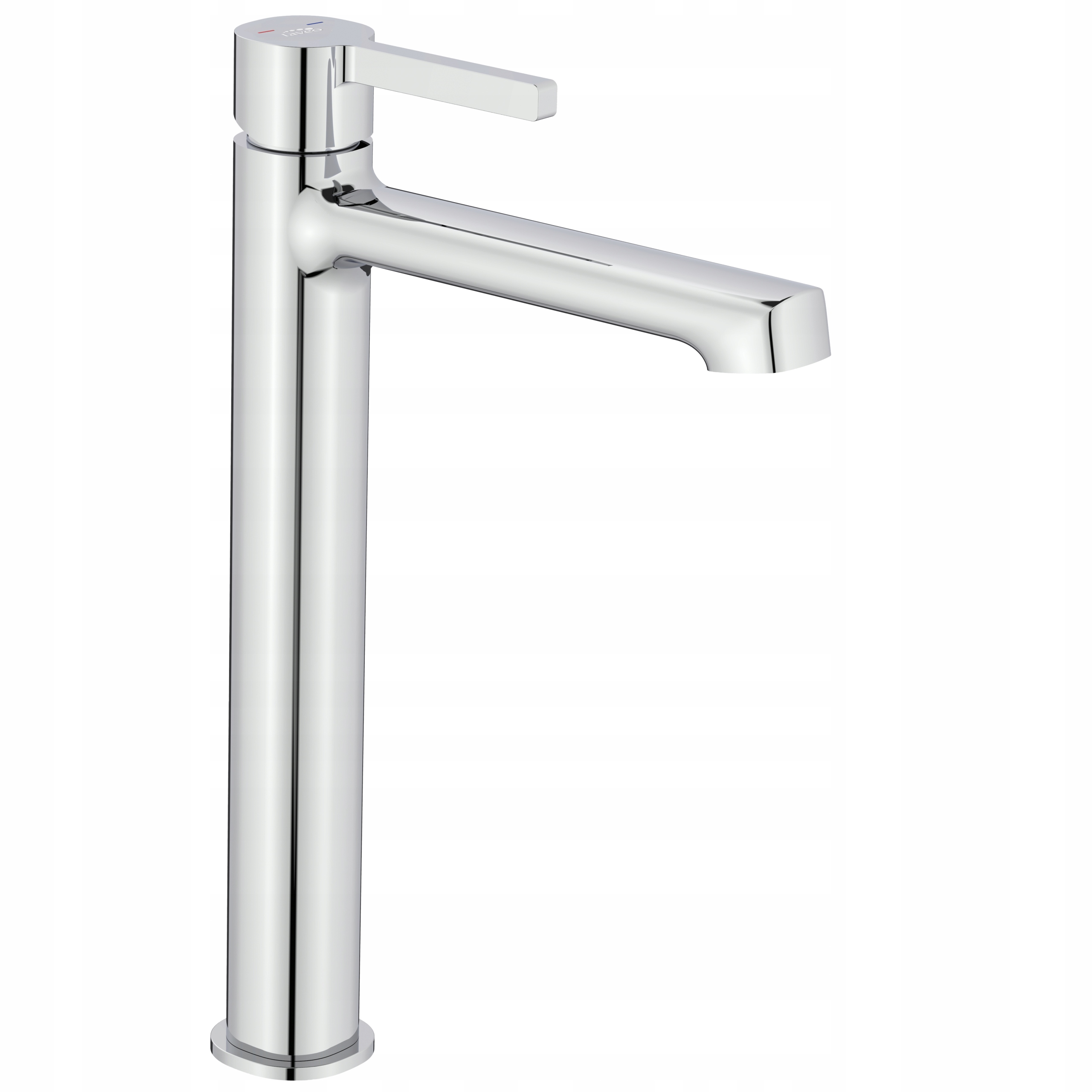 Umyvadlová Vysoká Stojánková Baterie S Chromovou Zátkou Laveo Alita