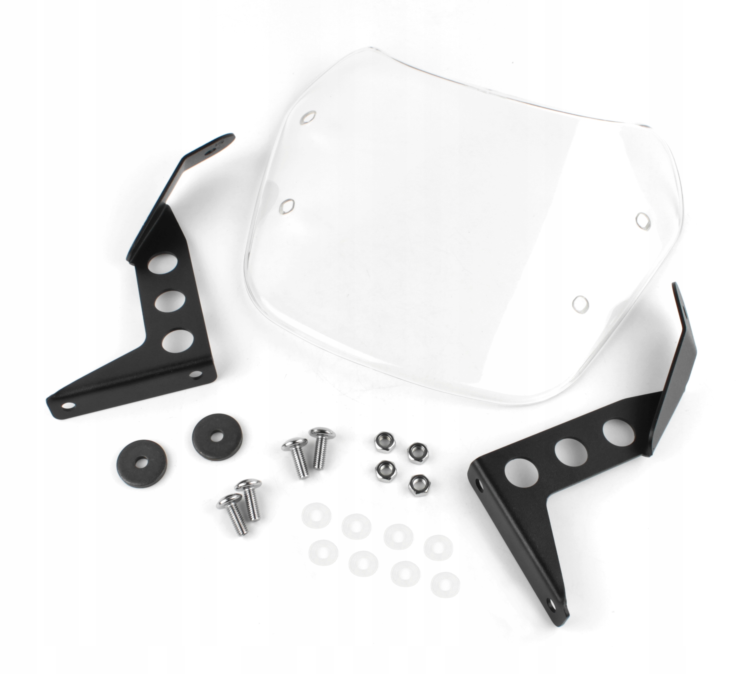 914506 - ВЕТРОВОЕ СТЕКЛО ОБТЕКАТЕЛЬ ПЕРЕДНИЙ BENELLI LEONCINO 250 БЕСЦВЕТНЫЙ