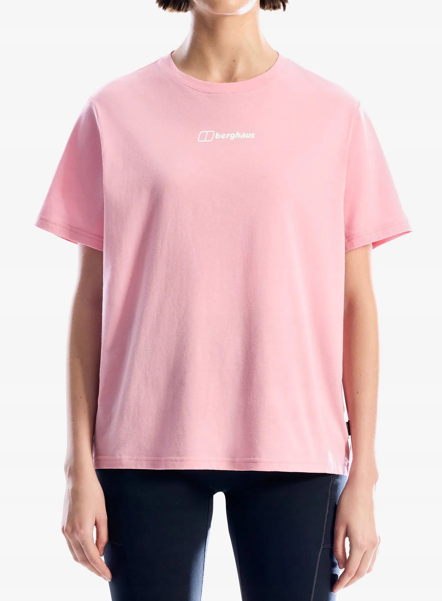 Dámské s potiskem s potiskem Berghaus Nature Essential Tee Af pink 8 (xs)
