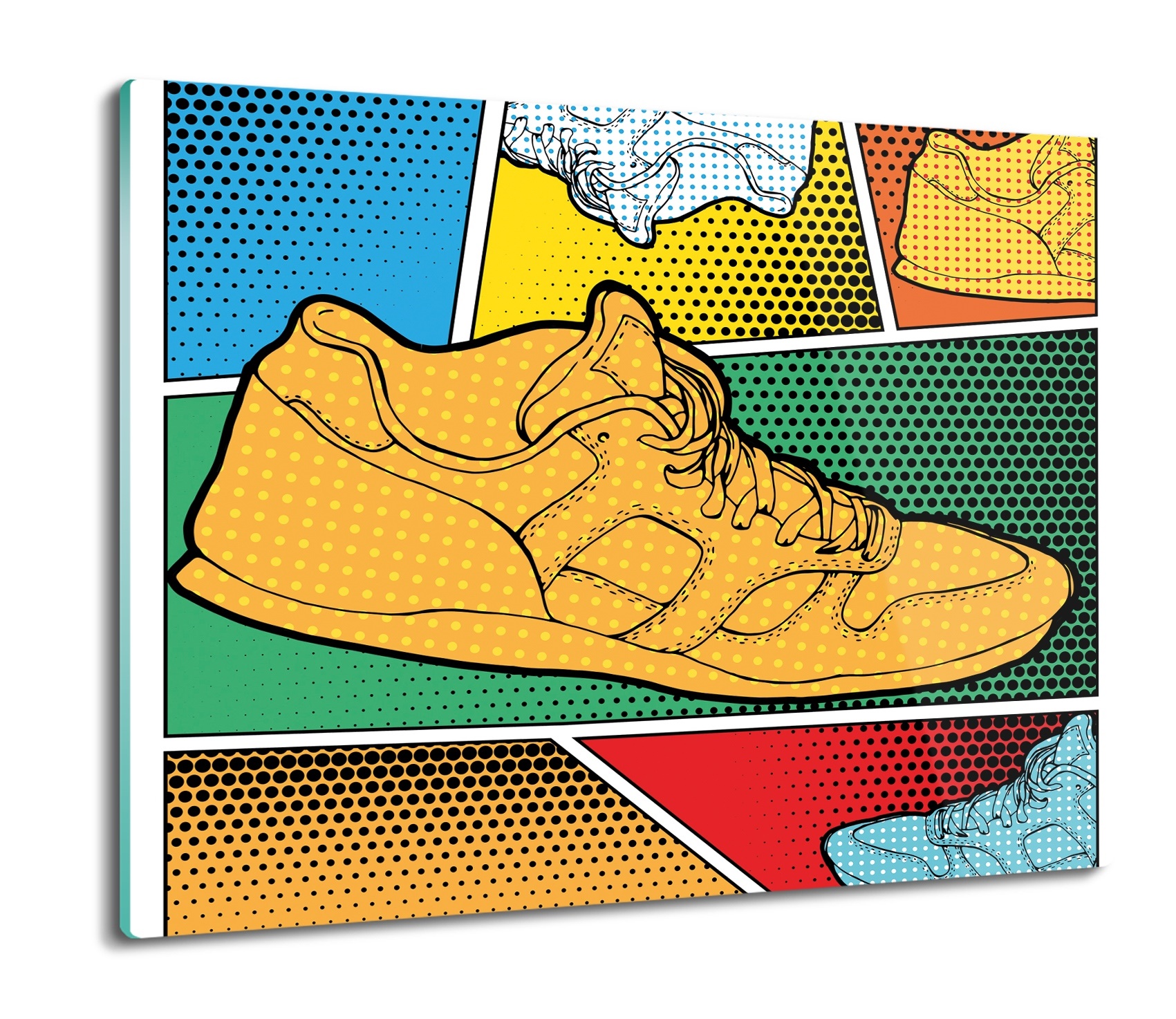 

Pop art buty 60x52 deska do krojenia do kuchni