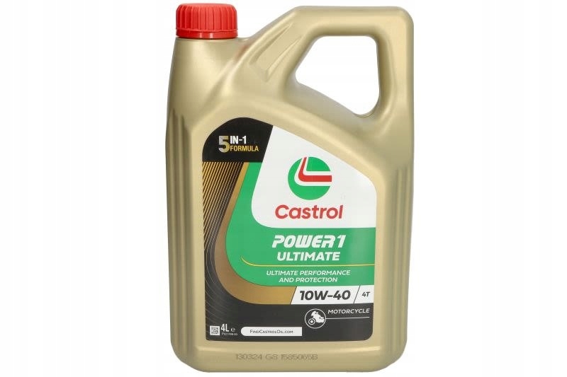 Olej silnikowy Castrol 10W40 4L POWER1 Ultimate 4T