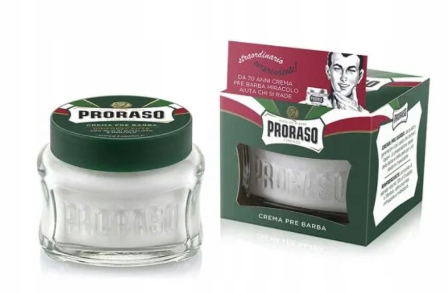 PRORASO КРЕМ ДО БРИТЬЯ (ЗЕЛЕНАЯ ЛИНИЯ) 100 МЛ