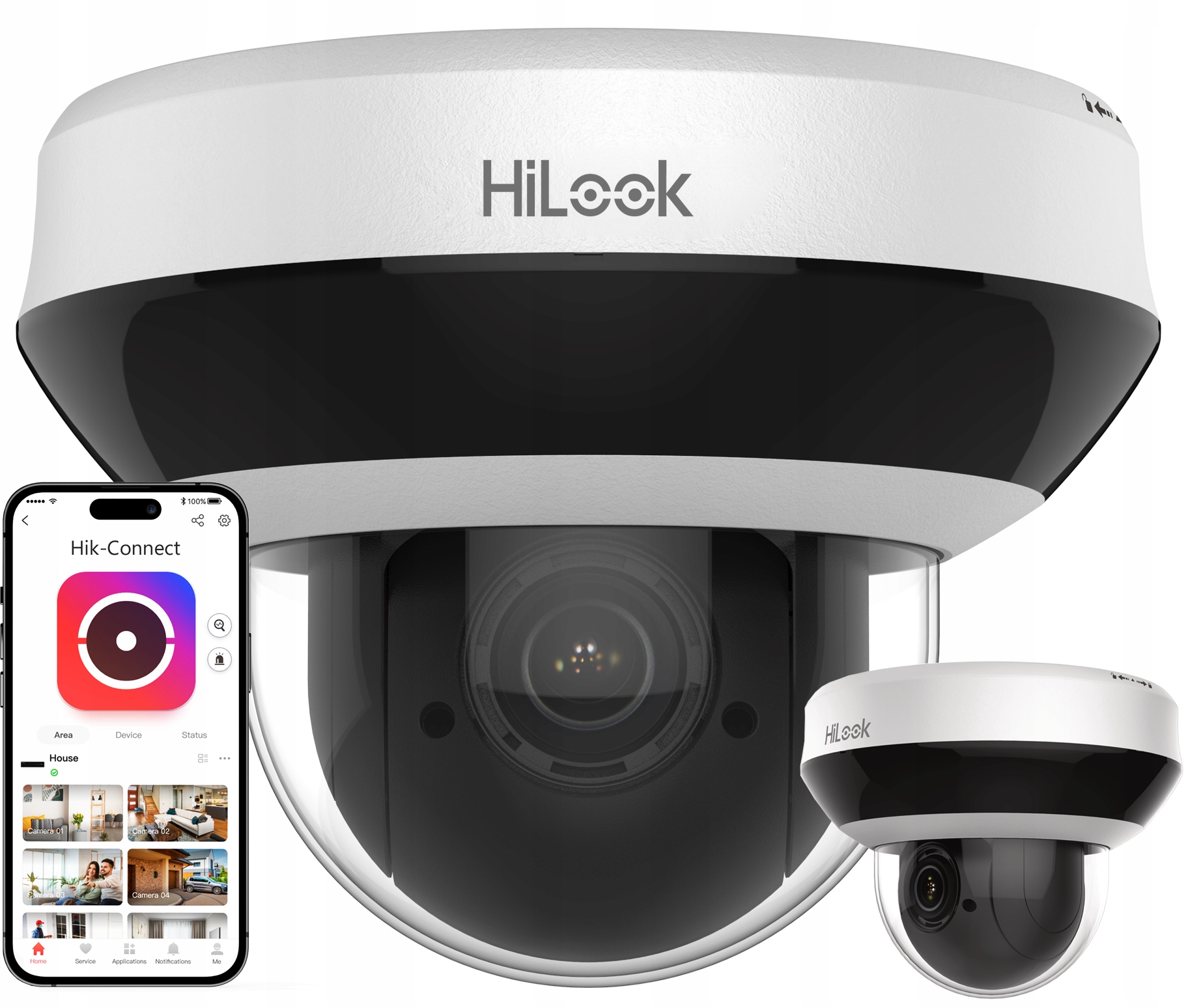 Kamera Obrotowa PoE PTZ-N2204I-DE3 HiLook by Hikvision Wandaloodporna Audio