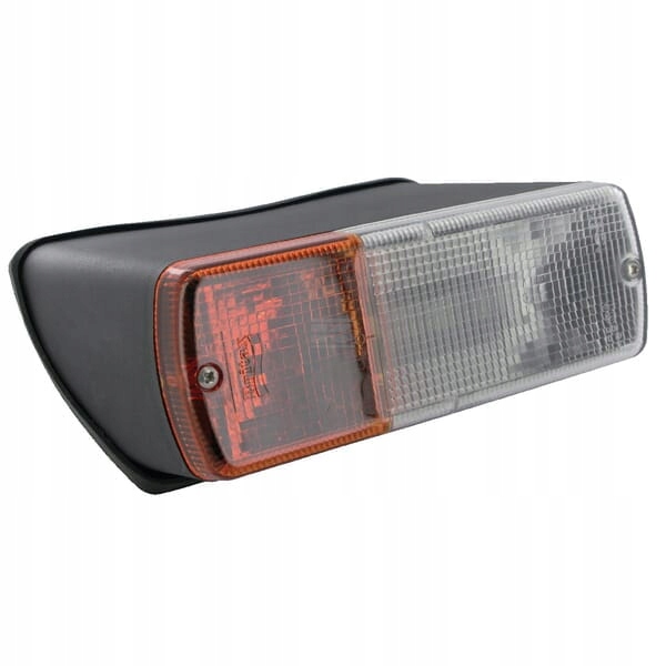 Směrová a parkovací lampa halogenová pravá přední obdélníková 24V pr