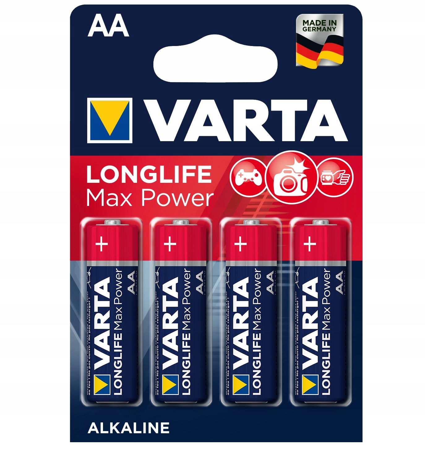 

bateria Varta Max Power Aa 4 szt. LR6
