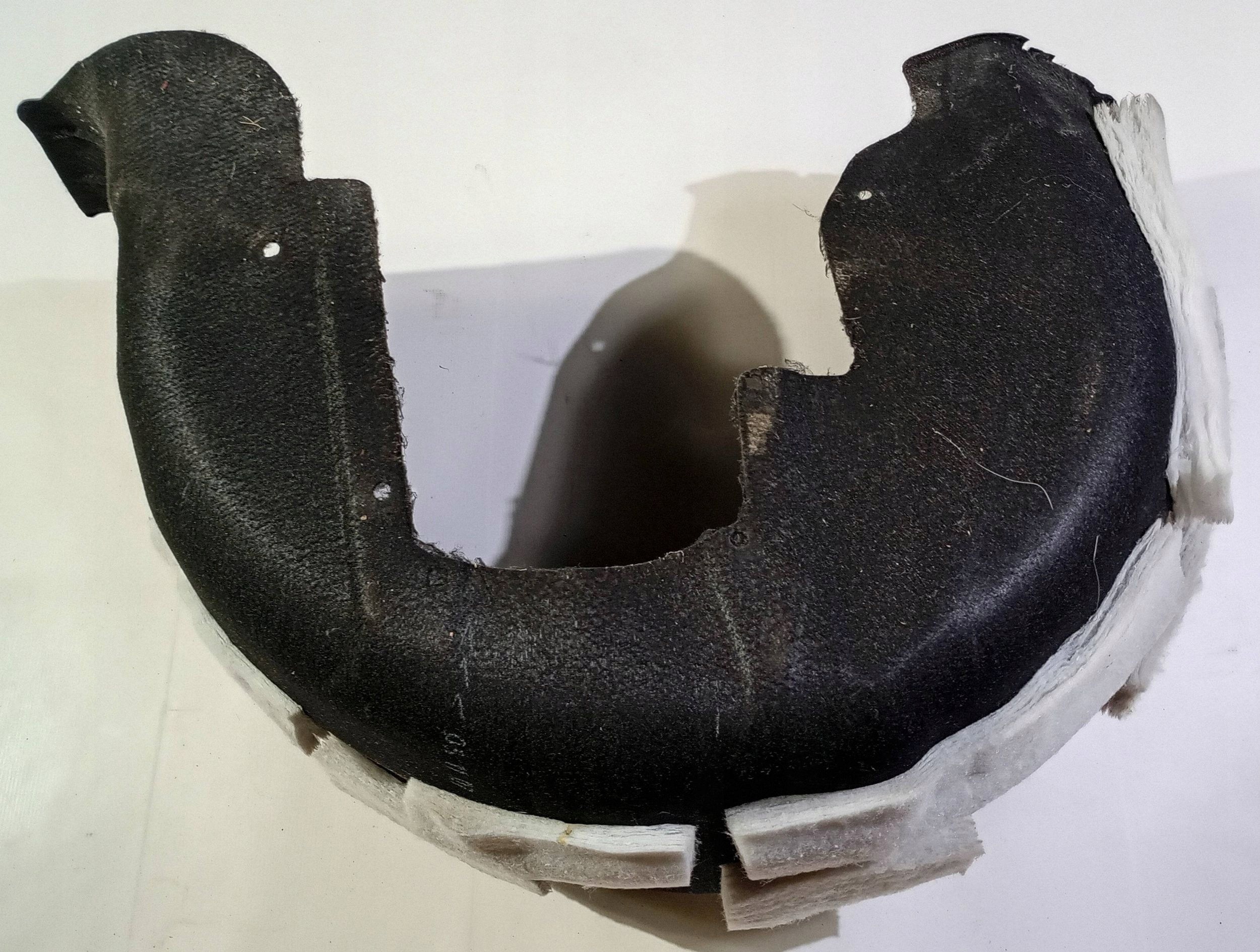 mudguard right rear part rear. right Maserati GranTurismo 2008