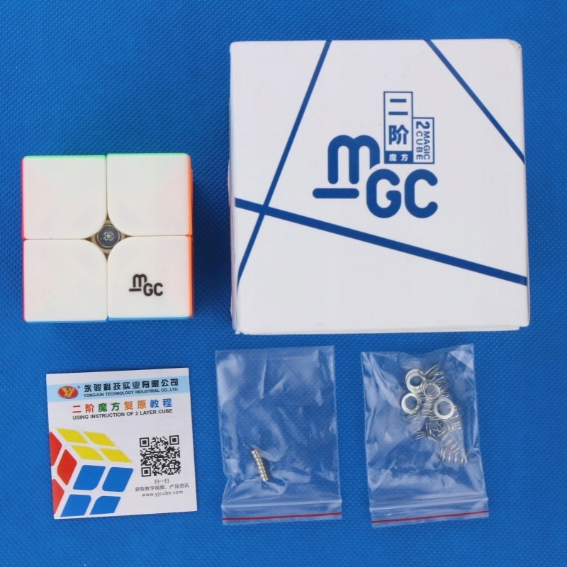 YJ MGC 2x2x2 Magnetic Cube Kolorowa Materiał plastik