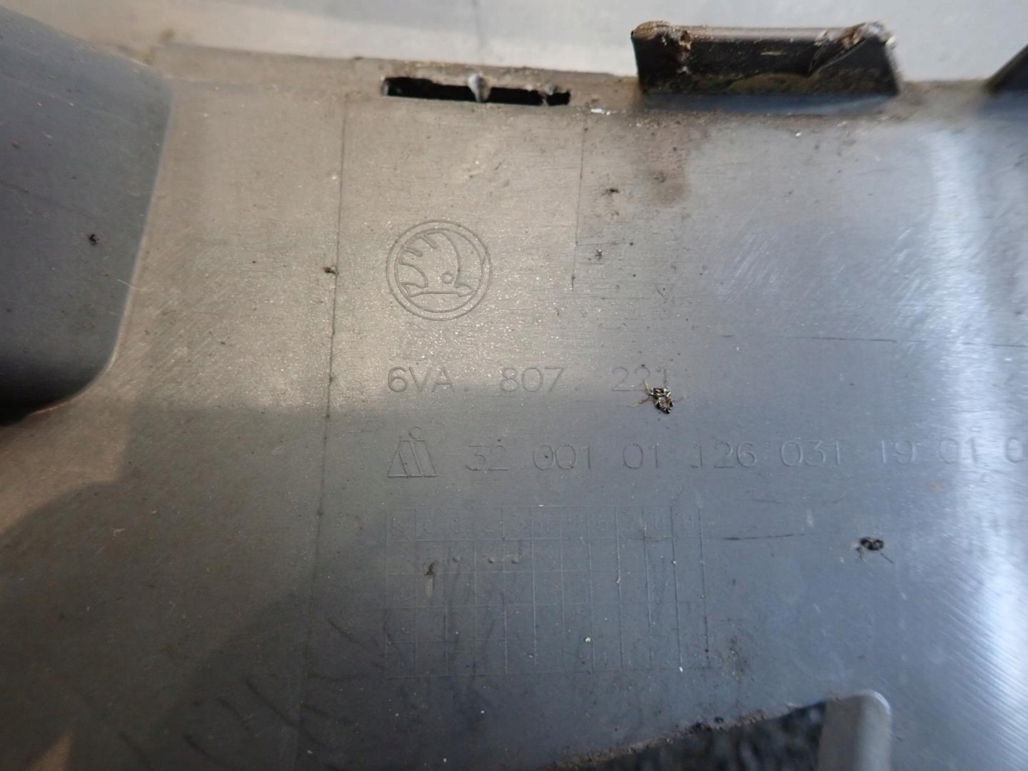 bumper front front SKODA FABIA IV 2022- 6VA807221