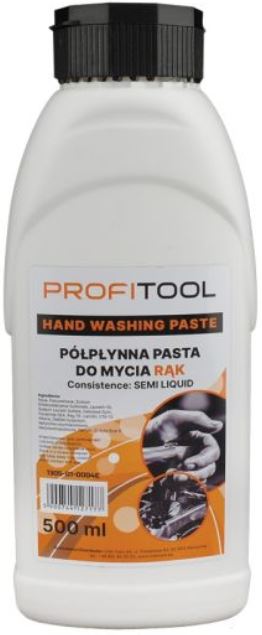 PROFITOOL PASTA DO MYCIA RĄK PÓŁPŁYNNA ŻELOWA SKUTECZNA 500ML DAWNIEJ 4MAX