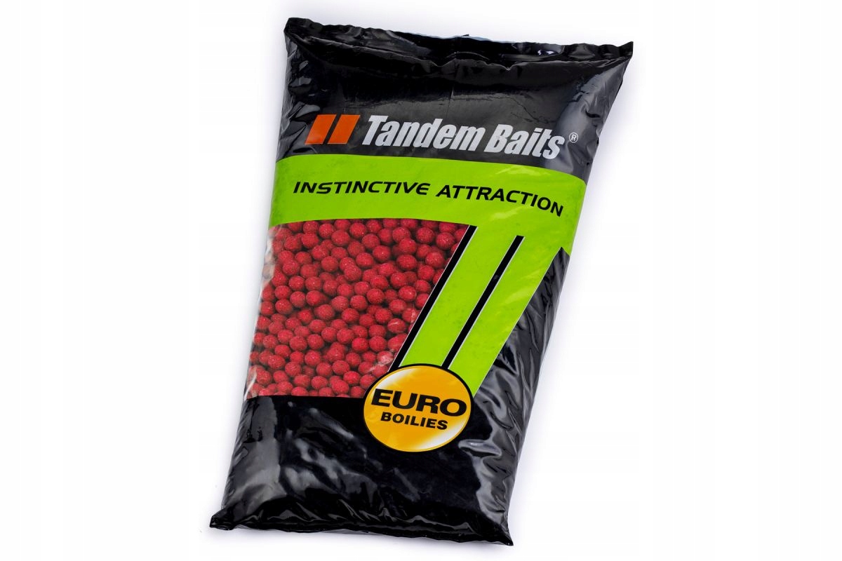 Boilies Tandem Baits Euro 18 mm 10 kg Jahoda Na kapra