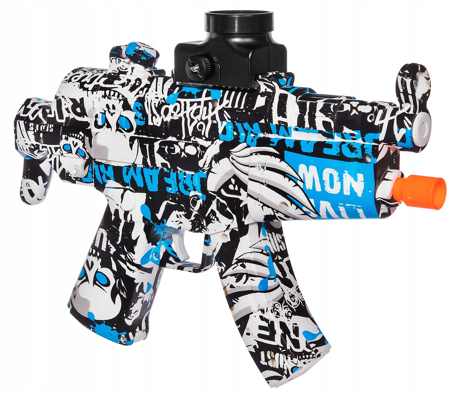 KARABIN PISTOLET AUTOMAT KULKI ŻELOWE MINI MP5 TŁU Marka inna