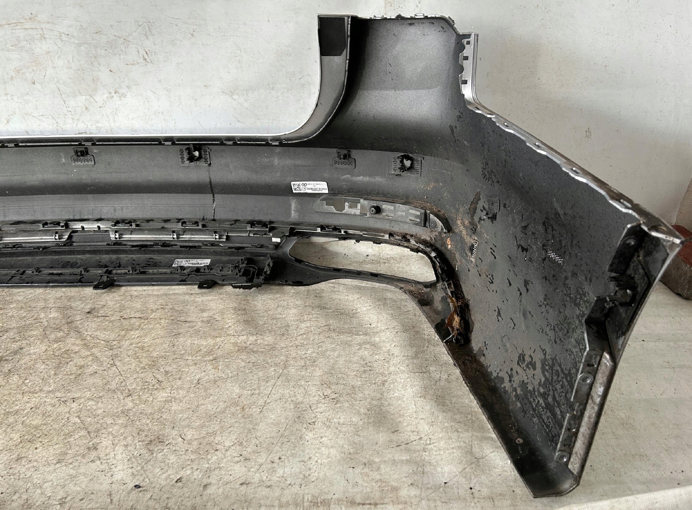 bumper rear part rear AUDI A6 C8 KOMBI AVANT PDC