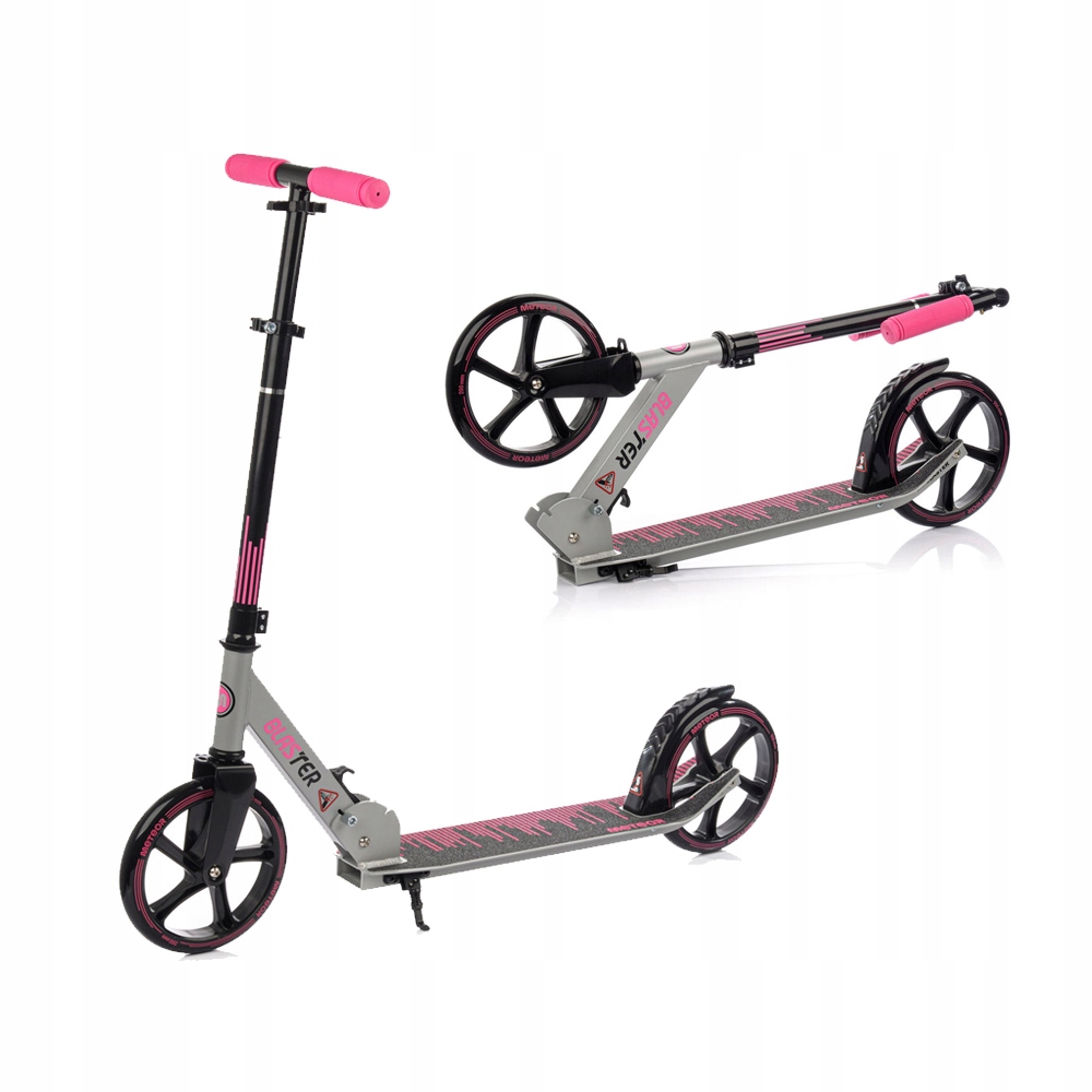 Hulajnoga składana dla dzieci miejska duże koła 200 mm Meteor Blaster