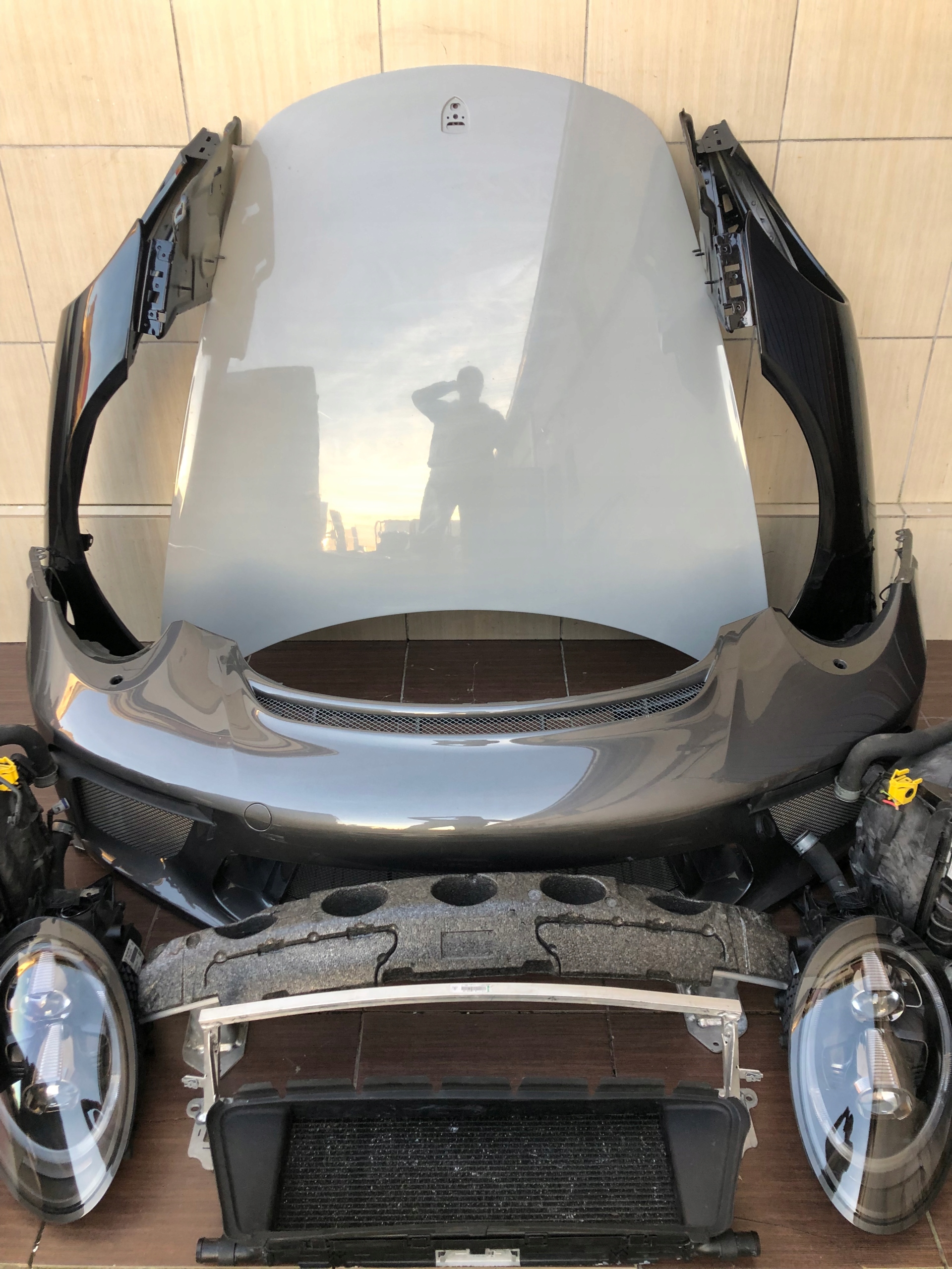bonnet bumper fender light Porsche GT3 991.2 Lift