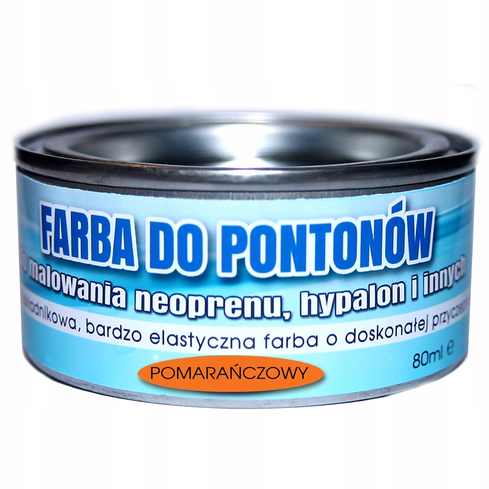 

Farba Do Pontonów Neoprenu Hypalon Pomarańczowa