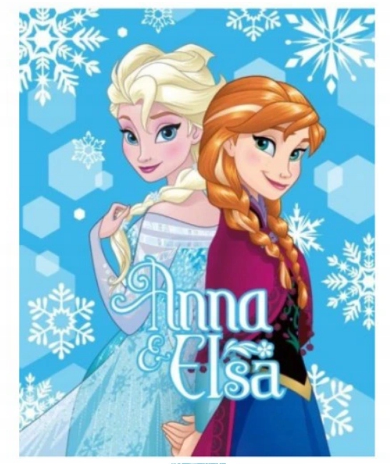 

Koc Frozen 120x150 Elsa kraina lodu