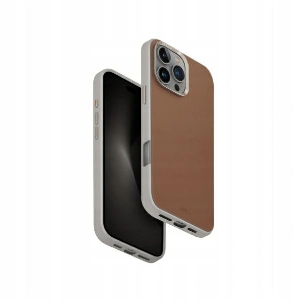 Pouzdro Uniq Lyden Ds pro Apple iPhone 16 Pro Max Magclick Charging karamelové