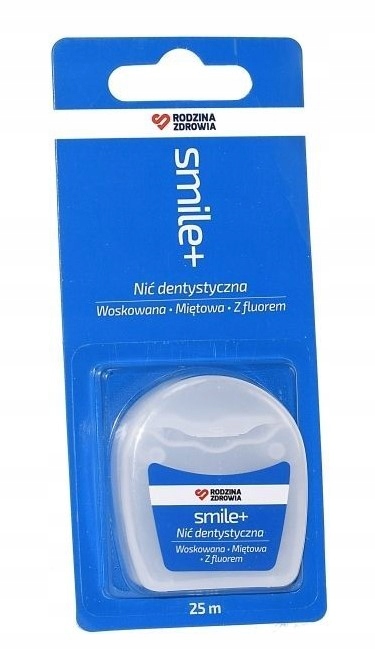 

Rodzina Zdrowia Smile+ Nić Dentystyczna 25m