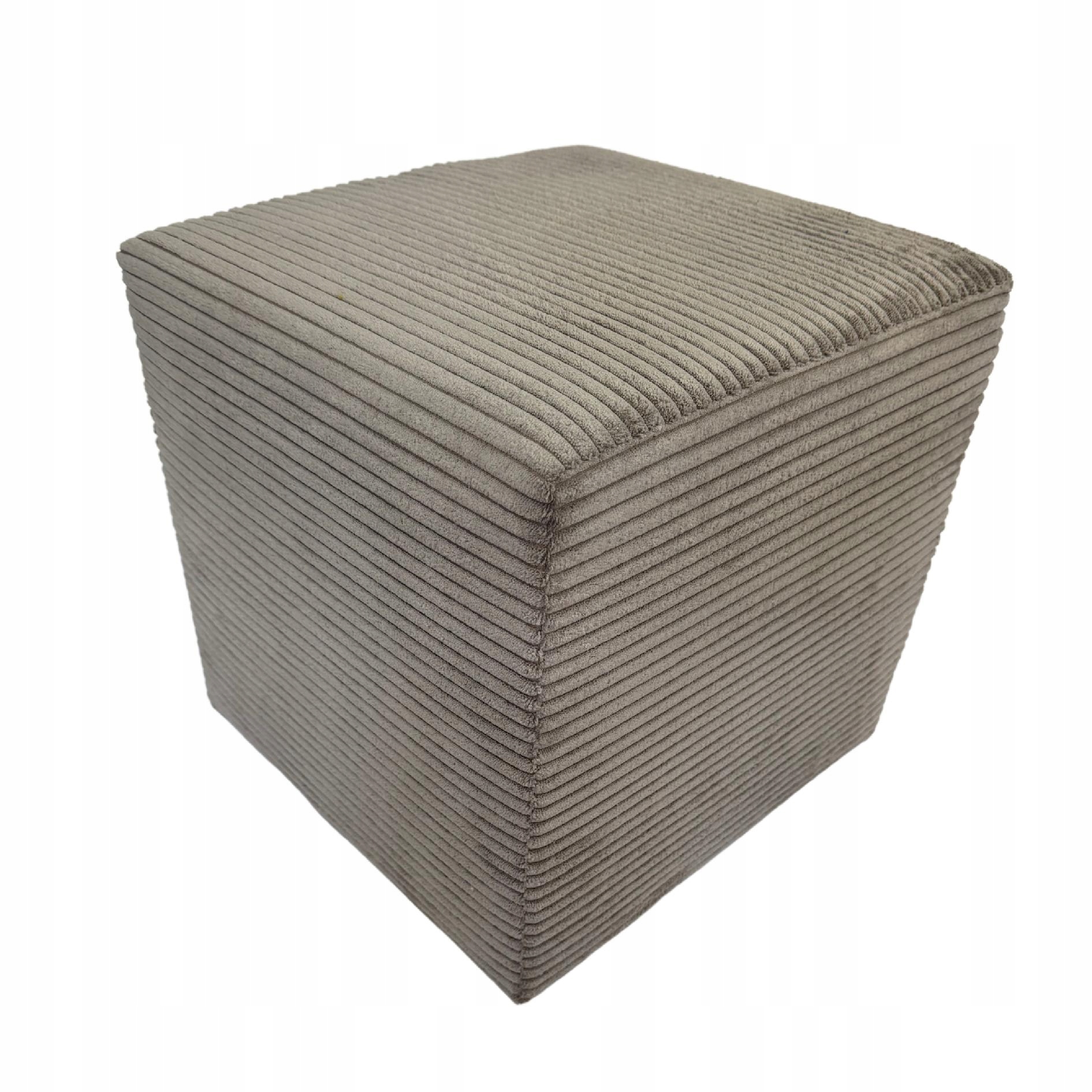 Taburet čtvercová poso barva cappuchino